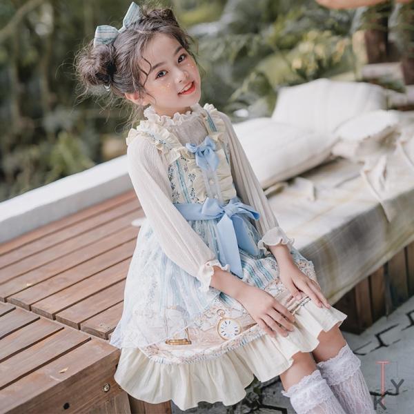 子どもドレス ロリータ 貴族 復古風 Cosplay コスプレ Lolita 森ガール ステージドレス コスプレ ドレス 復古風 キッズ洋服ドレス 子供 可愛いワンピース 森ガール 12nf19loli27 Fontier Tokyo