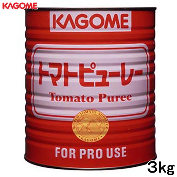 カゴメ トマトピューレー １号缶 ３kg