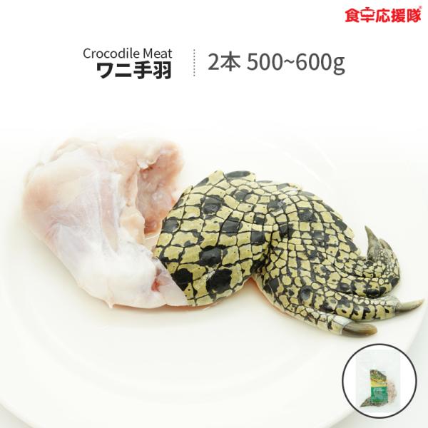 ■商品名: ワニ肉 手羽■内容量: 2本 (合計500g~600g)■生産国: オーストラリア■賞味期限:商品の発送時点で残り180日以上の商品をお届けします。■保存方法: 冷凍庫で保存■広告文責: 広告文責：株式会社コトラトレーディング ...