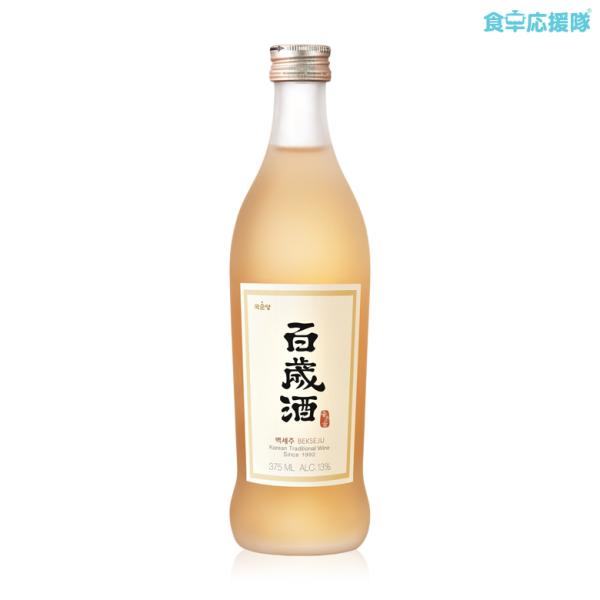 ■商品内容：百歳酒(ベクセジュ) ■内容量： 375ml×1本■度数：13％■原産国：韓国■原材料：甘草、クコシ、高麗人参、陳皮(みかんの皮）、チコリー、ハイビスカス、生姜、シナモン、ローズヒップ、茶の木■賞味期限：枠外記載■保存方法:直射...