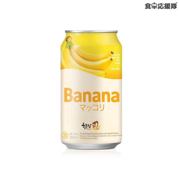 ■麹醇堂 麹醇堂米マッコリ(缶) バナナ味■内容量：350ml×1缶■アルコール度数：4度■原材料：米（韓国産他）、麹（韓国産）、酵母、果糖、砂糖、バナナピューレ／二酸化炭素、クエン酸、バナナ香料、甘味料（アスパルテーム）、乳酸■賞味期限：...