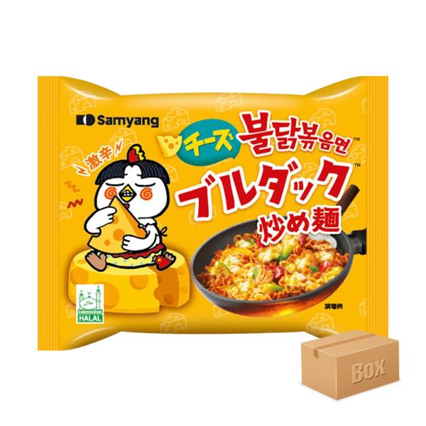 三養食品 サムヤン チーズブルダック炒め麺 袋麺 140g×32袋 / 韓国袋麺