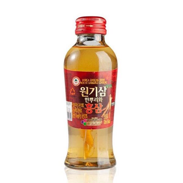 WONKISAM 元気参 紅参ドリンク 120ml×1本 / 高麗紅参 栄養ドリンク