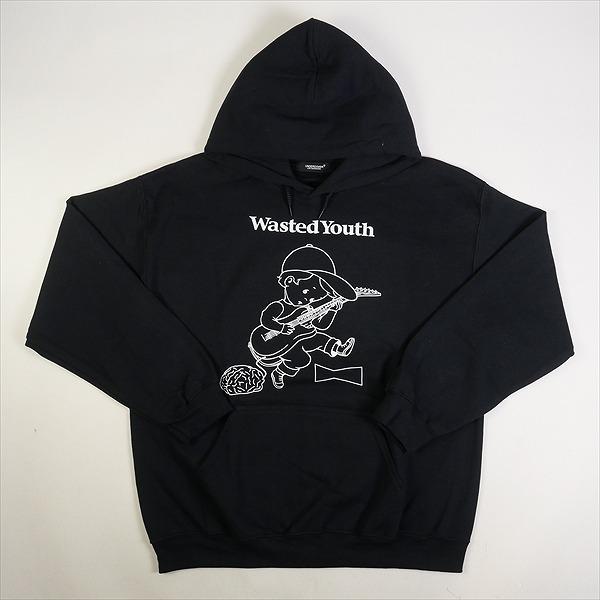 Wasted youth ウェイステッドユース Verdy ×UNDERCOVER Hoodie パーカー 黒 Size 【L】 【新古品・未使用品】  20753503
