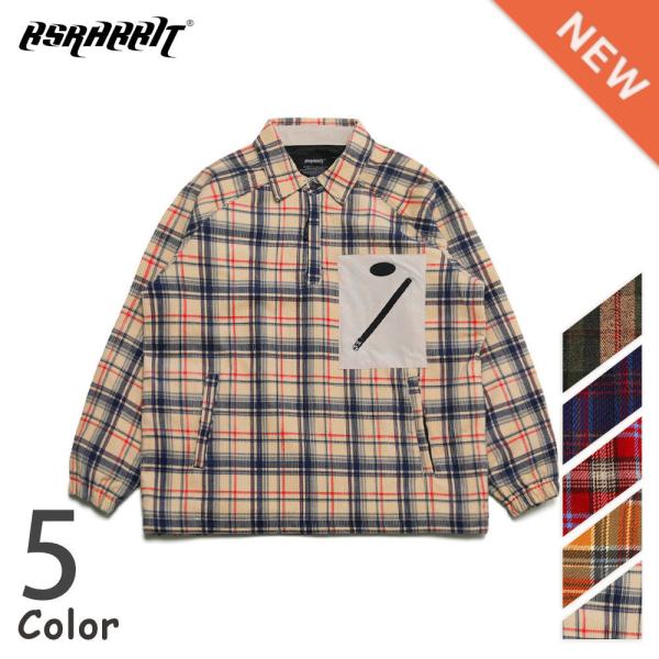 BSRABBIT BETTER THAN CHECK ANORAK SHIRT AmA[N WPbg Vc  jp XL[ EB^[X|[c oR TCY TJ[ 