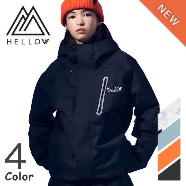 HELLOW PAMPAS JACKET スノーボードウェア フーディー ジャケット 男女