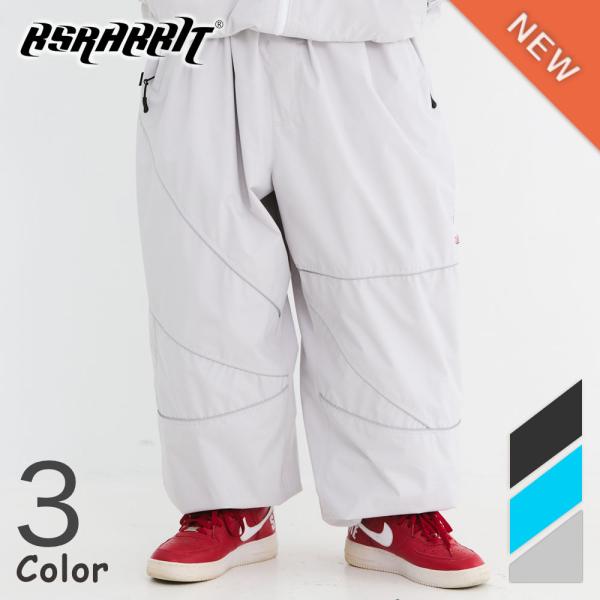 BSRABBIT SPIDERWEB SUPER WIDE JOGGER PANTS スノーボードウェア