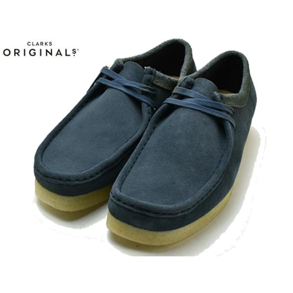 Clarks Originals クラークス ワラビー ロー CLARKS WALLABEE BLUE