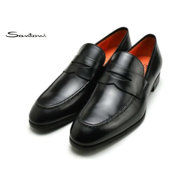 SANTONI　クロコダイル　6サイズ 25cm 美品　サントーニ SANTONI（サントーニ） コインローファー メンズ ドレスシューズ