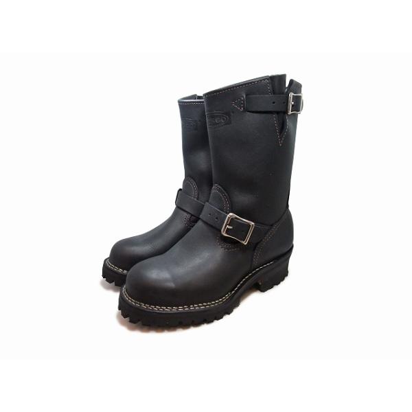 WESCO ウエスコ ボス エンジニアブーツ ブラック レザー ブラック 