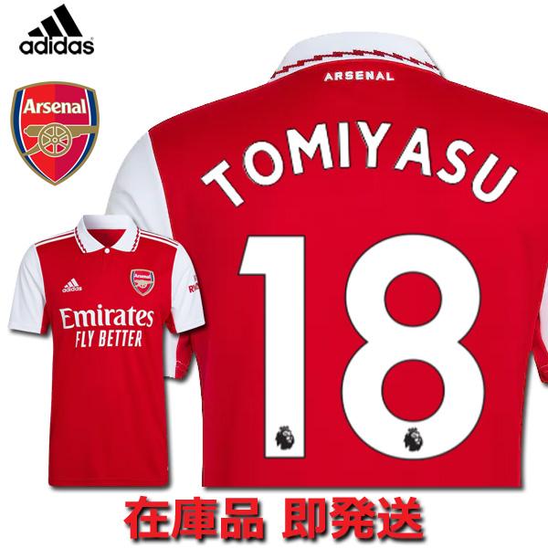 adidas 冨安健洋 18番 アーセナル ユニフォーム ホーム 22/23 adidas 冨安健洋 18番 アーセナル ユニフォーム ホーム 22/23