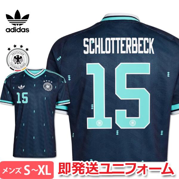 アディダス シュロッターベック ドイツ代表 ユニフォーム アウェイ 2026 2027 26/27 半袖 adidas 正規品 即発送対応商品