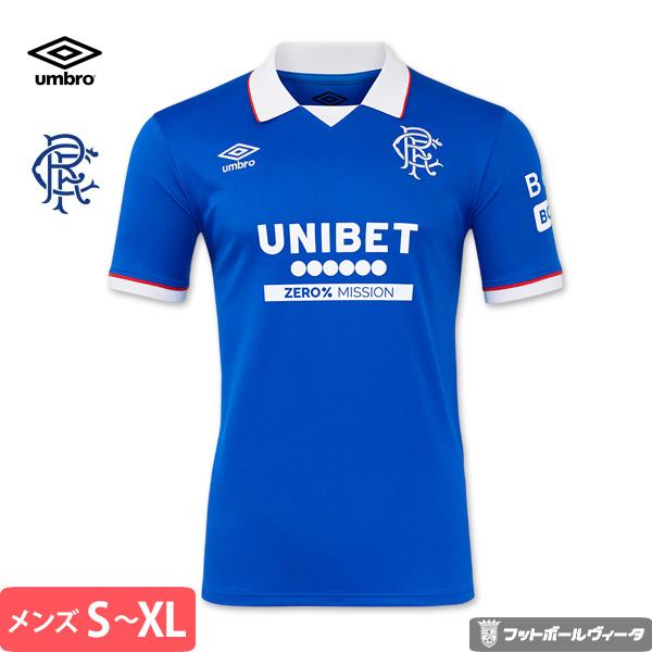 未使用 グラスゴーレンジャース アンブロ サッカー ゲームシャツ ユニフォーム umbro（アンブロ） グラスゴー・レンジャーズ ユニフォーム ホーム 25
