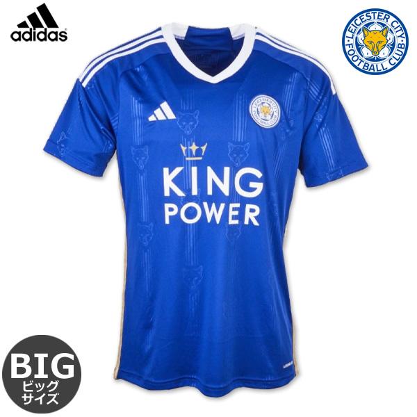 新品・タグ付 アディダス レスター シティ 23/24 ユニフォーム Lサイズ adidas（アディダス） レスターシティ ビッグサイズ ユニフォーム