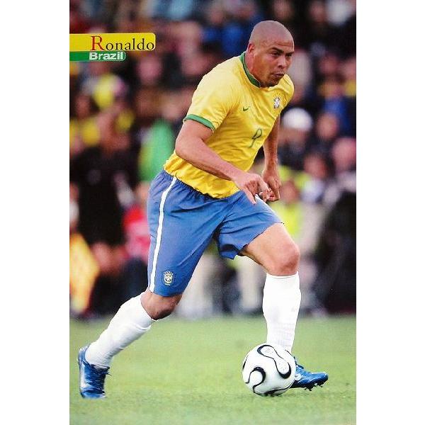 ロナウド ブラジル代表 ワールドカップ06 ポスター P424 サッカーショップ Footballfan 通販 Yahoo ショッピング