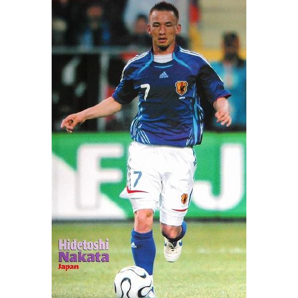 中田英寿(日本代表/ワールドカップ2006)ポスター : サッカー 中田英寿(日本代表/ワールドカップ2006)ポスター : サッカー
