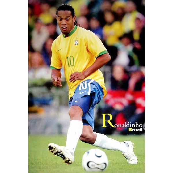 ロナウジーニョ ブラジル代表 ワールドカップ06 ポスター P434 サッカーショップ Footballfan 通販 Yahoo ショッピング