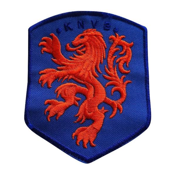 オランダ代表(青) エンブレムワッペン〔wap315〕 : サッカーショップ