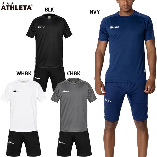 ATHLETA サッカーシャツとショートパンツ セット ATHLETA（アスレタ） プラクティスシャツ&ショーツ 大人用 サッカー