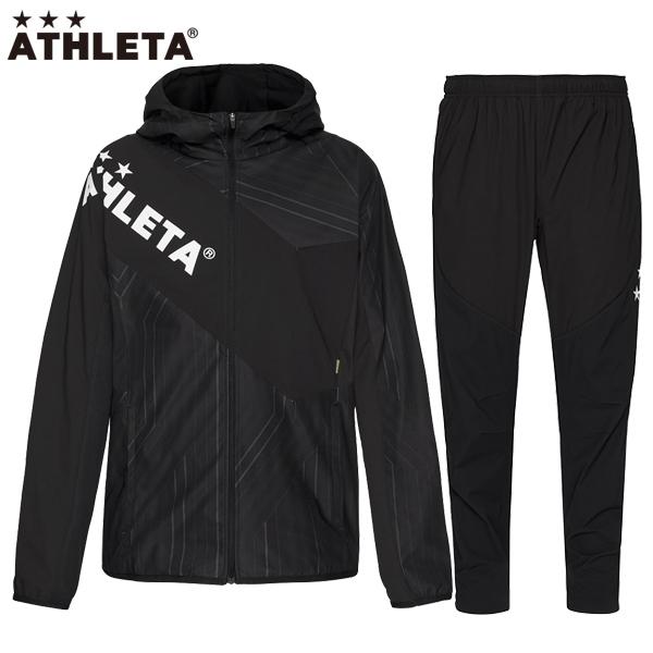 ATHLETA アスレタ トレーニングウェア O 上下セットアップ ブラック ATHLETA（アスレタ） ジャージ メンズ 上下 ブランド セットアップ