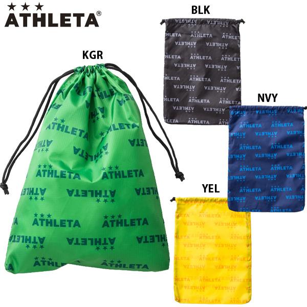 アスレタグラフィックシューズケースです。シューズ以外にもマルチで使用できるマルチバッグです。【素材】POLYリップ（ポリエステル100 ％）【サイズ】W30×H40×D1cm