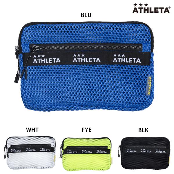 テーピングやハサミ、レガースなどの小物をまとめて入れられる軽量メッシュマルチケース。【素材】MATERIAL：ハニカムダブルメッシュ本体：ポリエステル100％【カラー】WHT：ホワイトFYE：フラッシュイエローBLU：ブルーBLK：ブラック...