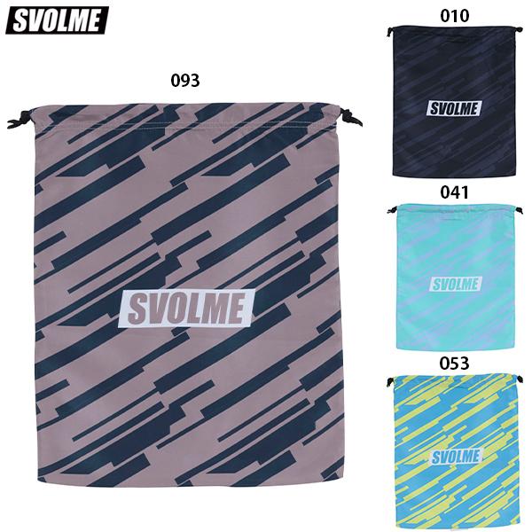 SVOLME定番のシューズ袋。私たちの心の中にある「向上心」をパターンとして落とし込んだデザイン。消臭機能がついた縫製糸を使用しているので、不快なにおいが袋に残りません。【素材】ポリエステル100%【カラー】010：ブラック041：ミントグ...