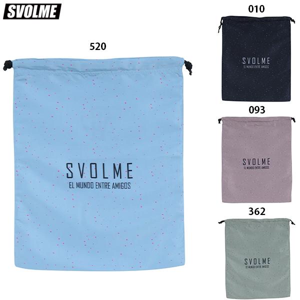 SVOLME定番のシューズ袋。広大な宇宙をイメージしたギャラクシーデザイン。消臭機能がついた縫製糸を使用しているので、不快なにおいが袋に残りません。【素材】ポリエステル100%【カラー】010：ブラック093：モカ362：アッシュカーキ52...