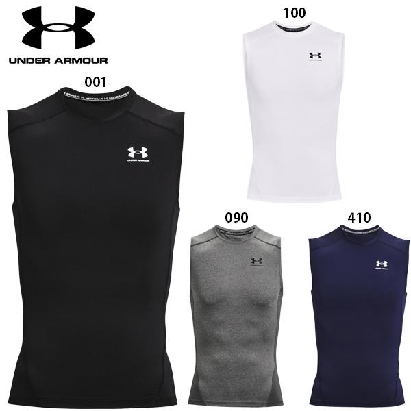 2022年春夏モデル、コンプレッションタイプのノースリーブインナーシャツです。HeatGear Armourは、最初に着て最後に脱ぐ、アンダーアーマー独自の機能性ベースレイヤー。脇の下と背面のメッシュパネルで必要な部分の通気性を確保。人間工...