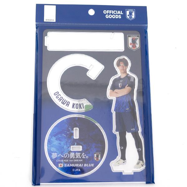サッカー日本代表 2024 プレーヤーズアクリルスタンド【小川航基】24JFA-181