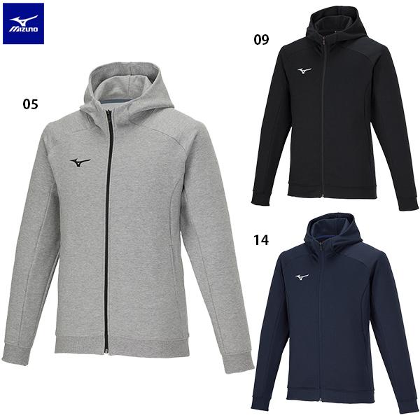 ミズノ ジップパーカー MIZUNO ミズノ スウェットフルジップフーディ 大人用 スウェット