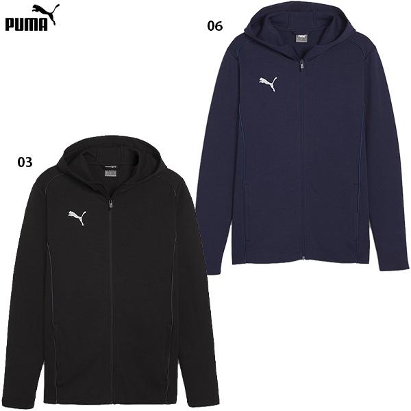 PUMA（プーマ） teamFINAL カジュアルフーデッドジャケット 大人用