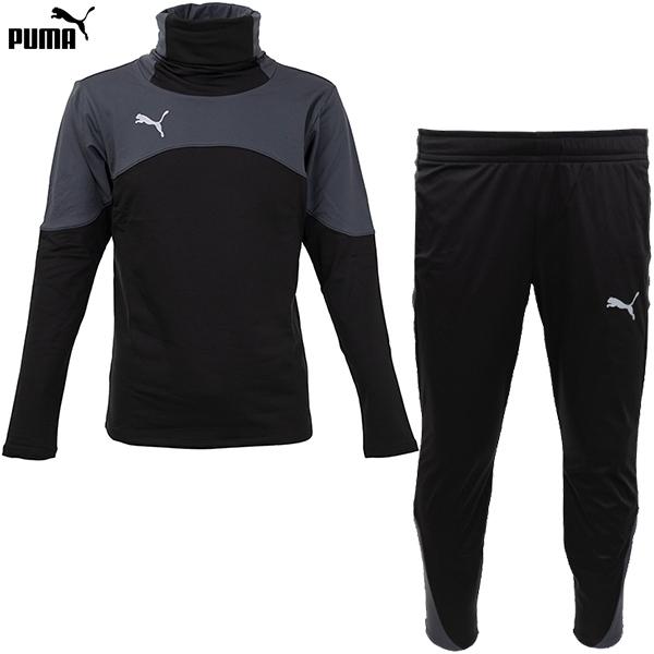 PUMA（プーマ） INDIVIDUAL WINTERIZED LSシャツ&パンツ 大人用