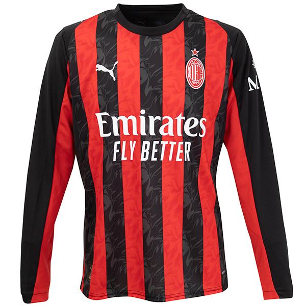 ACミラン PUMA 長袖ユニフォーム S 美品！ PUMA（プーマ） 25-26 ACM ACミラン ホームレプリカユニフォーム 長袖