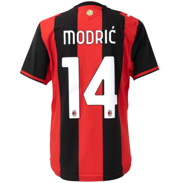【スピード出荷】プーマ 26-27 ACミラン #14 モドリッチ ホーム オーセンティックユニフォーム 大人用 サッカーシャツ 半袖 puma 784120-01