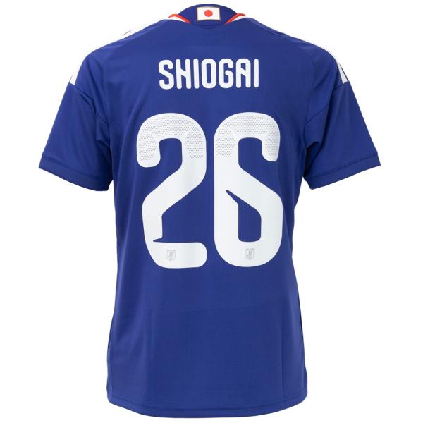 【スピード出荷】#26 塩貝健人 アディダス サッカー日本代表 2026 ホーム レプリカ ユニフォーム 半袖 大人用 DAZ45-KD3345