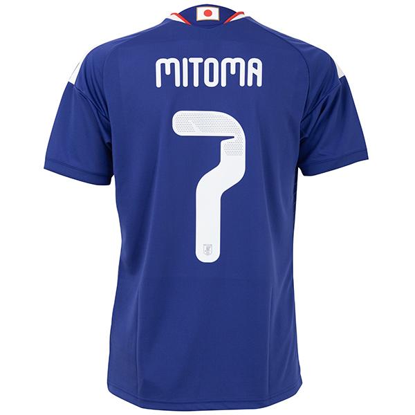 アディダス サッカー日本代表 2026 ホームレプリカユニフォーム半袖『#7 三笘薫』のオフィシャルマーク付き！【注意事項】※こちらの商品ページの在庫は圧着済みとなります。尚、実店舗及び複数サイトで同時販売しております為、売り切れの際はご容...