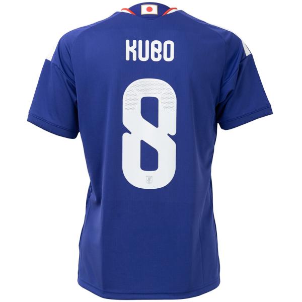 【スピード出荷】#8 久保建英 アディダス サッカー日本代表 2026 ホーム レプリカ ユニフォーム 半袖 大人用 DAZ45-KD3345