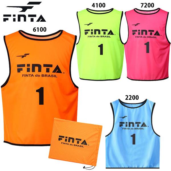 FINTA（フィンタ） ビブス20枚セット 1〜20の番号付き 大人用 サッカー