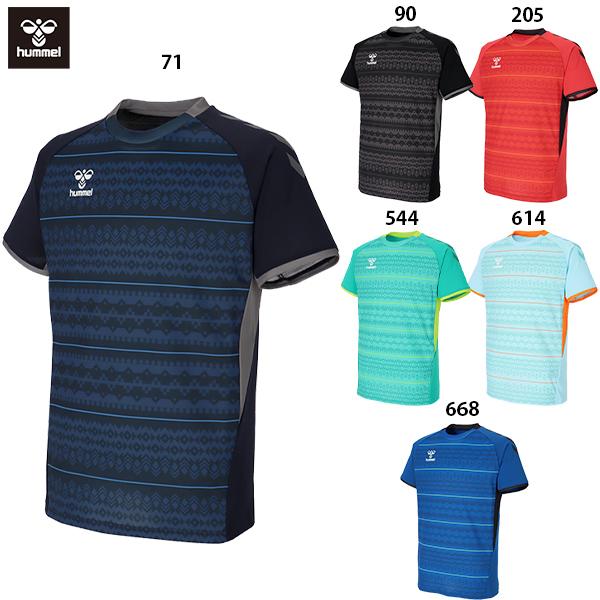 hummel（ヒュンメル） PROプラクティスシャツ 大人用 サッカー 半袖
