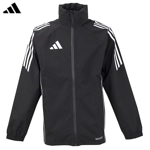 アディダス TIRO24 レインジャケット 大人用 サッカー レインウェア 雨具 adidas HA...