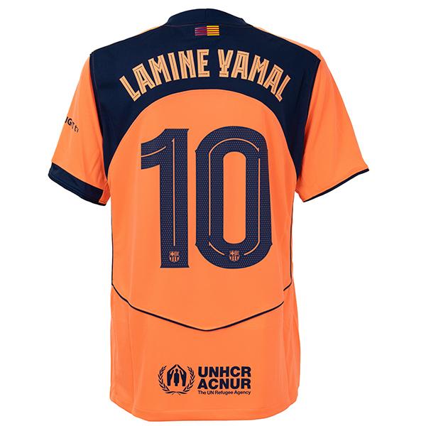 バルサ 25/26 半袖 Nike レプリカ 新品 タグ付 CLパッチ ヤマル 楽天市場】FCバルセロナ 25-26 ホーム 半袖 ユニフォーム ジュニア No