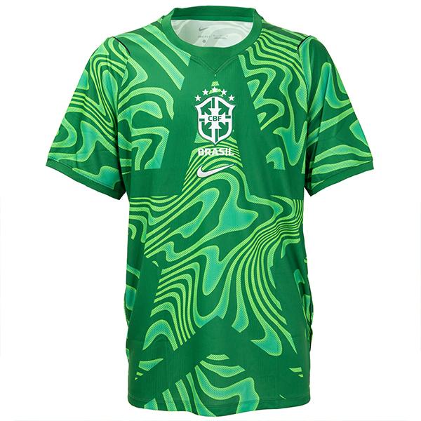 ブラジル代表 ナイキ NIKE サッカー Nike ジャージ ユニフォーム NIKE ブラジル代表 2024 Dri-FIT FC WC ジャージ 半袖(グリーン