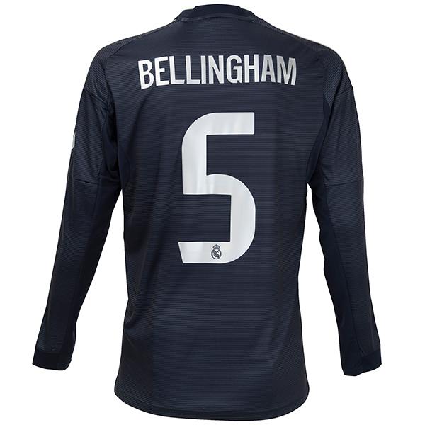 25/26 レアル・マドリード アウェイ 長袖 5番 ベリンガム adidas 【スピード出荷】アディダス 25-26 レアル・マドリード #5