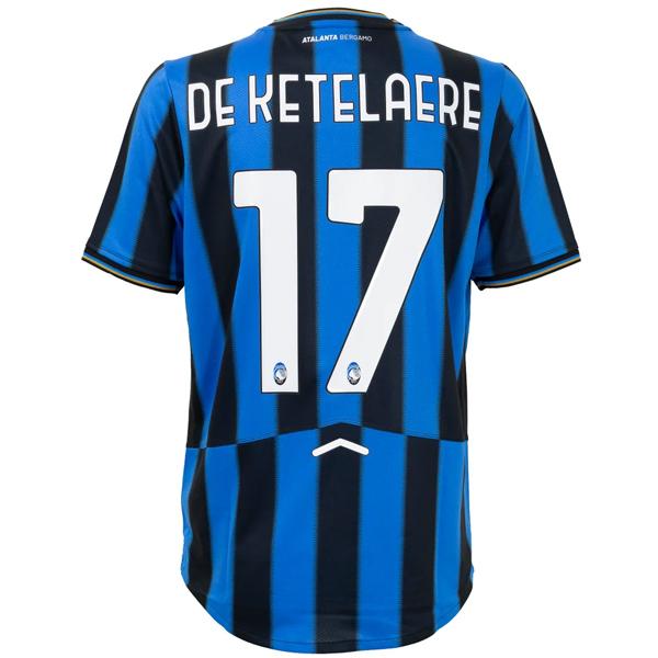 【スピード出荷】ニューバランス 25-26 アタランタ #17 デ・ケテラーレ ホームレプリカユニフォーム 大人用 サッカー レプリカシャツ NewBalance MT230500-HME