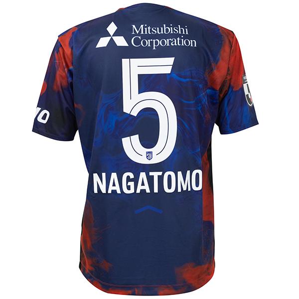【スピード出荷】ニューバランス 百年構想リーグ FC東京 #5 長友佑都 FP1st レプリカユニフォーム 大人用 サッカーシャツ 半袖 NewBalance MT618468-HME