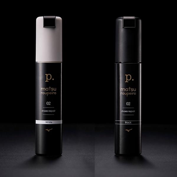 プロ・ホペイロ松浦紀典とミズノが共同開発したシューズケアシリーズ。色剥げ部を補色。使いやすいペン型のシューズリペア。【カラー】01：ホワイト09：ブラック【発売時期】2025年春夏