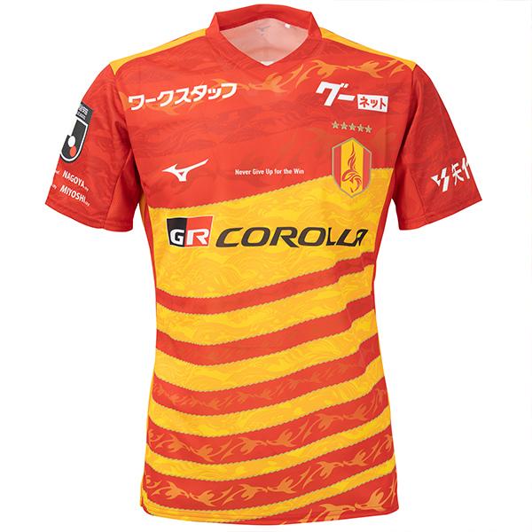 ミズノ 百年構想リーグ 名古屋グランパス 1st オーセンティックユニフォーム 大人用 サッカーシャツ mizuno P2JADY2001