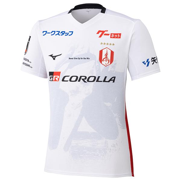 ミズノ 2026 名古屋グランパス 2nd オーセンティックユニフォーム 大人用 サッカーシャツ mizuno P2JADY2002