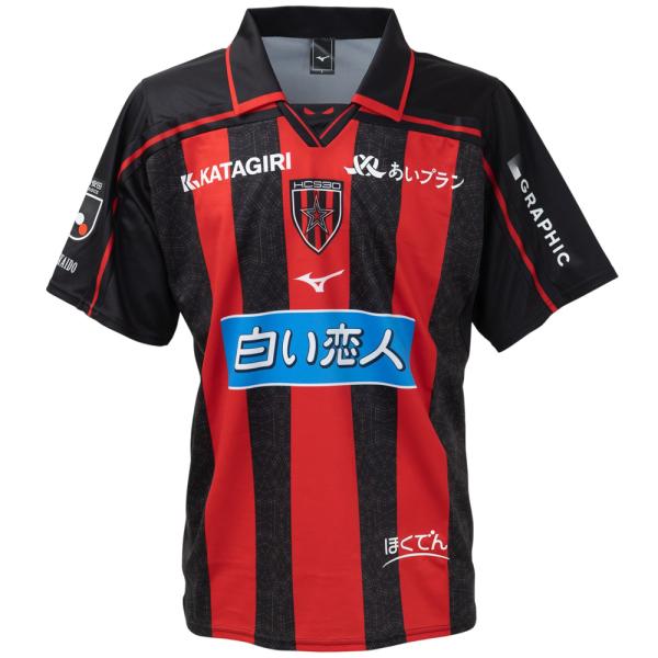 ミズノ 26-27 北海道コンサドーレ札幌 ホームレプリカユニフォーム 半袖 大人用 サッカー レプリカシャツ mizuno P2JADY6041